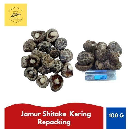 

Jamur Shitake Kering Original Jepang 100 Gr ( Repacking)