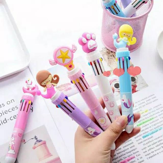 

Pulpen 10 warna lucu