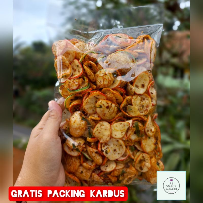 

KERUPUK SEBLAK 250 GR-KERUPUK JABLAY -KERUPUK PEDAS - SNACK PEDAS MURAH -SNACK HITS