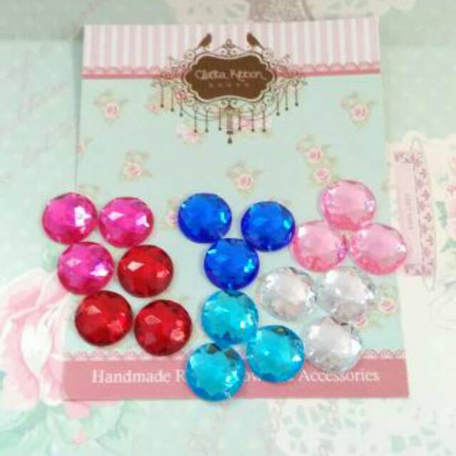 Crystal 1.5cm min12pcs