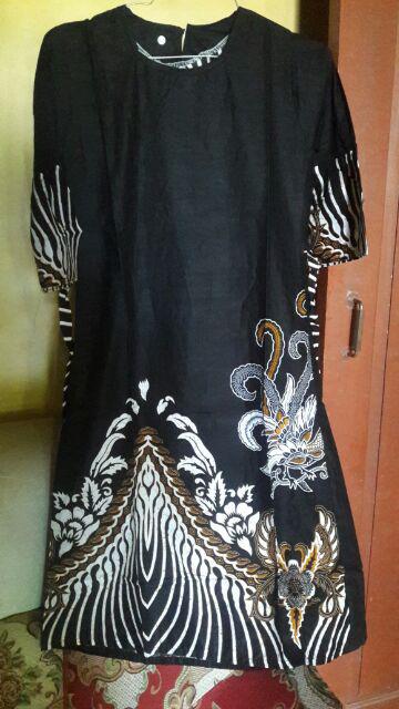 Batik Couple Keluarga Gamis Busui Motif Prasasti Batik Keluarga Seragam