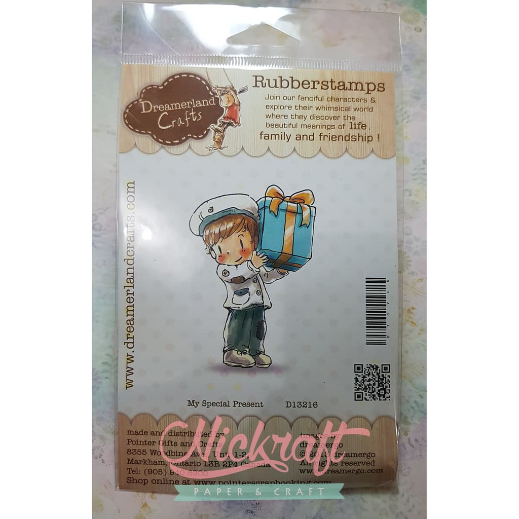 

Dijual Dreamland Craft MY SPECIAL PRESENT Stamp Stempel Limited