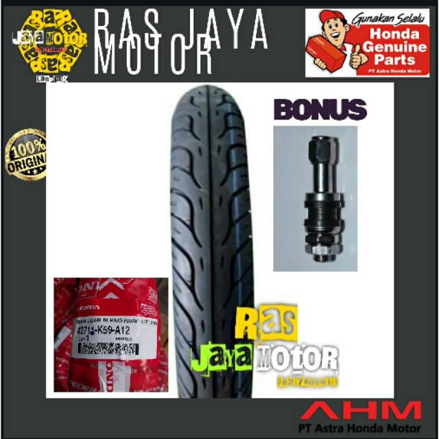 Ban Luar Belakang Beat Scoopy Vario 90/90-14 Tubles AHM