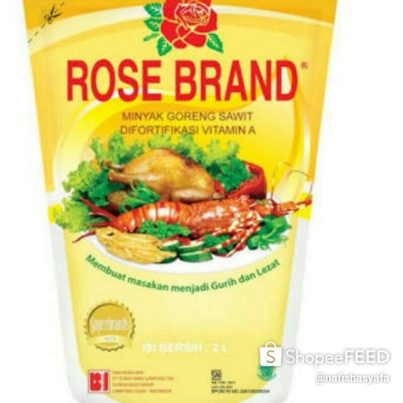 

minyak goreng rose brand 2liter
