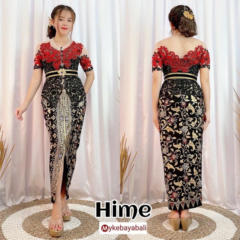 Kebaya bali Tilestik Motif Hime