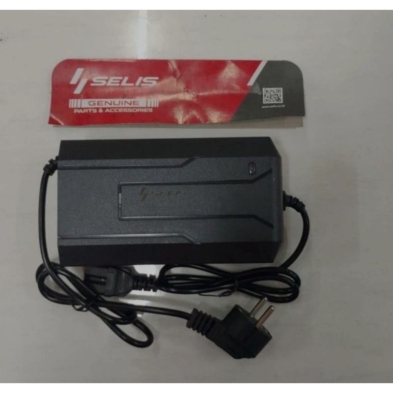 ORIGINAL CHARGER - SELIS 36V 12 AH CASAN SEPEDA LISTRIK 36VOLT 12AH