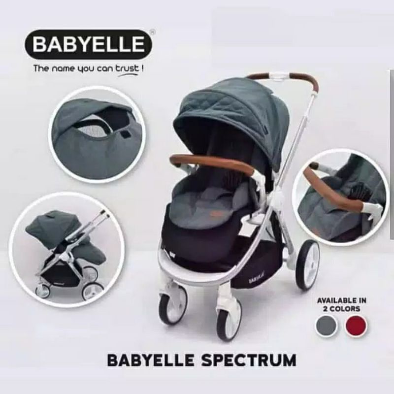 Stroller Hadap Ibu BabyElle S 899 Spectrum+ Plus Kereta Dorong Bayi Baby Elle