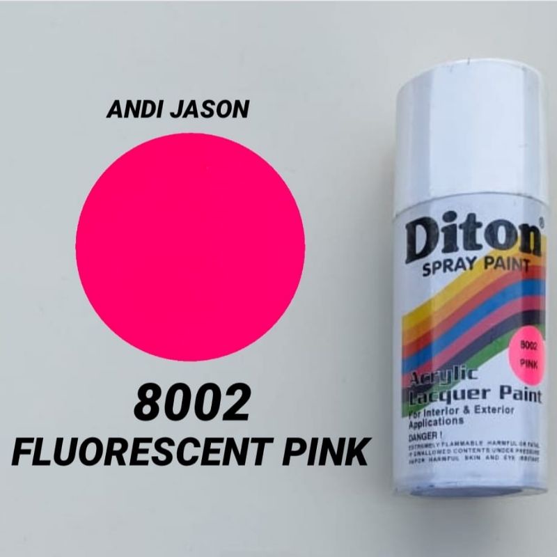 DITON CAT SEMPROT 300CC NO 8002 FLUORESCENT PINK