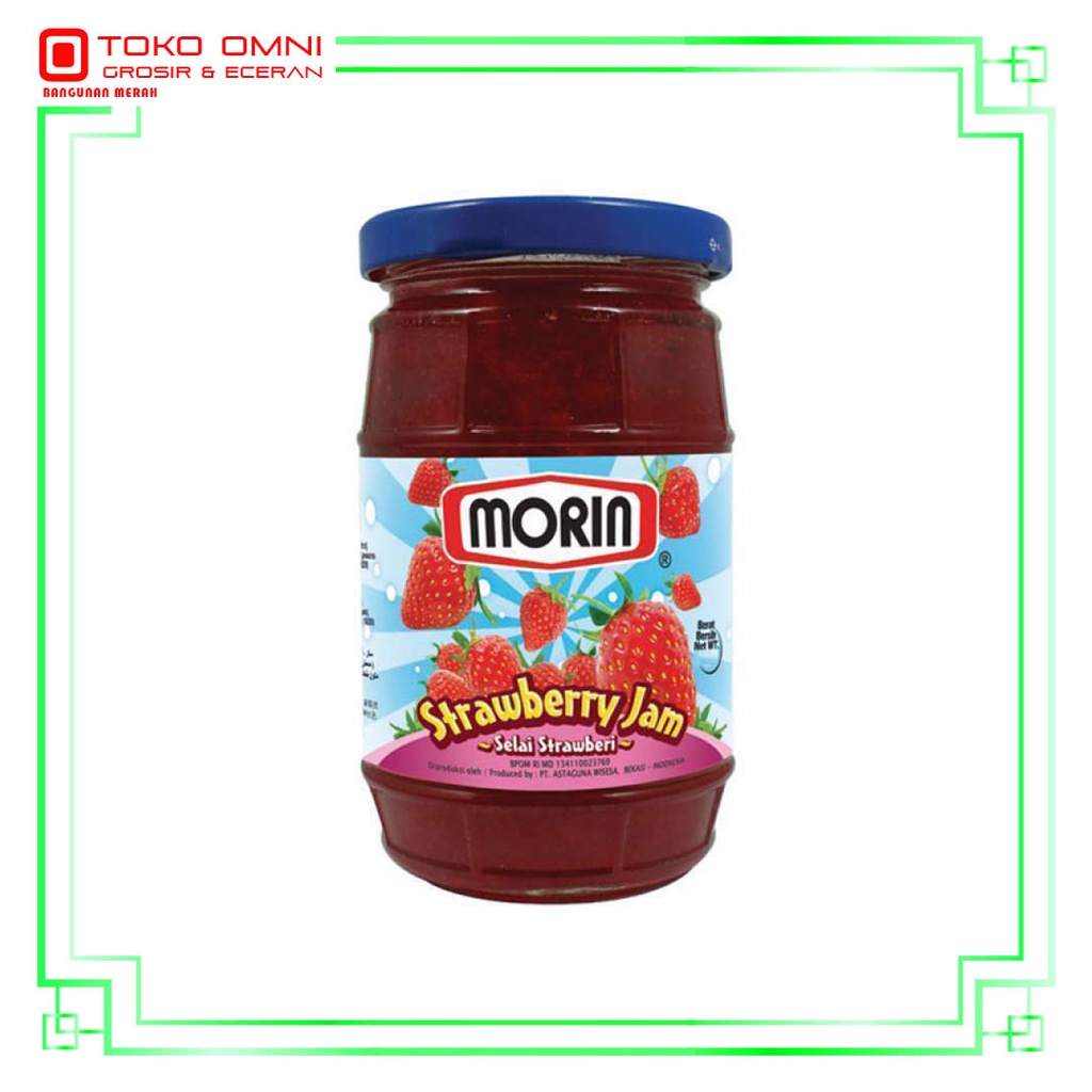 

MORIN STRAWBERY JAM 330 GR