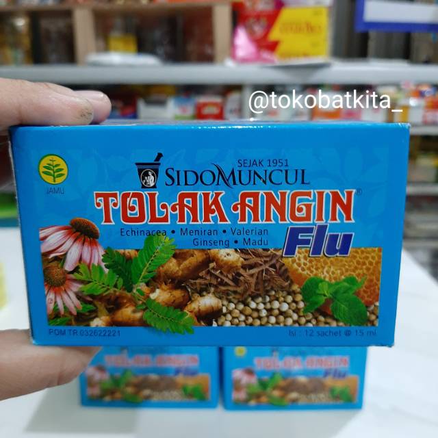 [AGEN RESMI] TOLAK ANGIN FLU ISI 12 / PILEK FLU DEMAM MASUK ANGIN / PT. SIDOMUNCUL / 100% ASLI