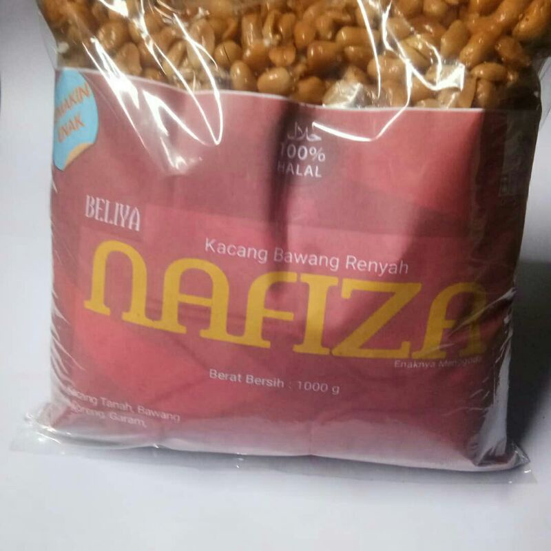 

BELIYA - Kacang Bawang Renyah, NAFIZA, Enaknya Menggoda 1000 g