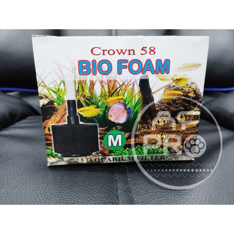 Mini Filter aquarium BIO FOAM CROWN 58 SIZE M