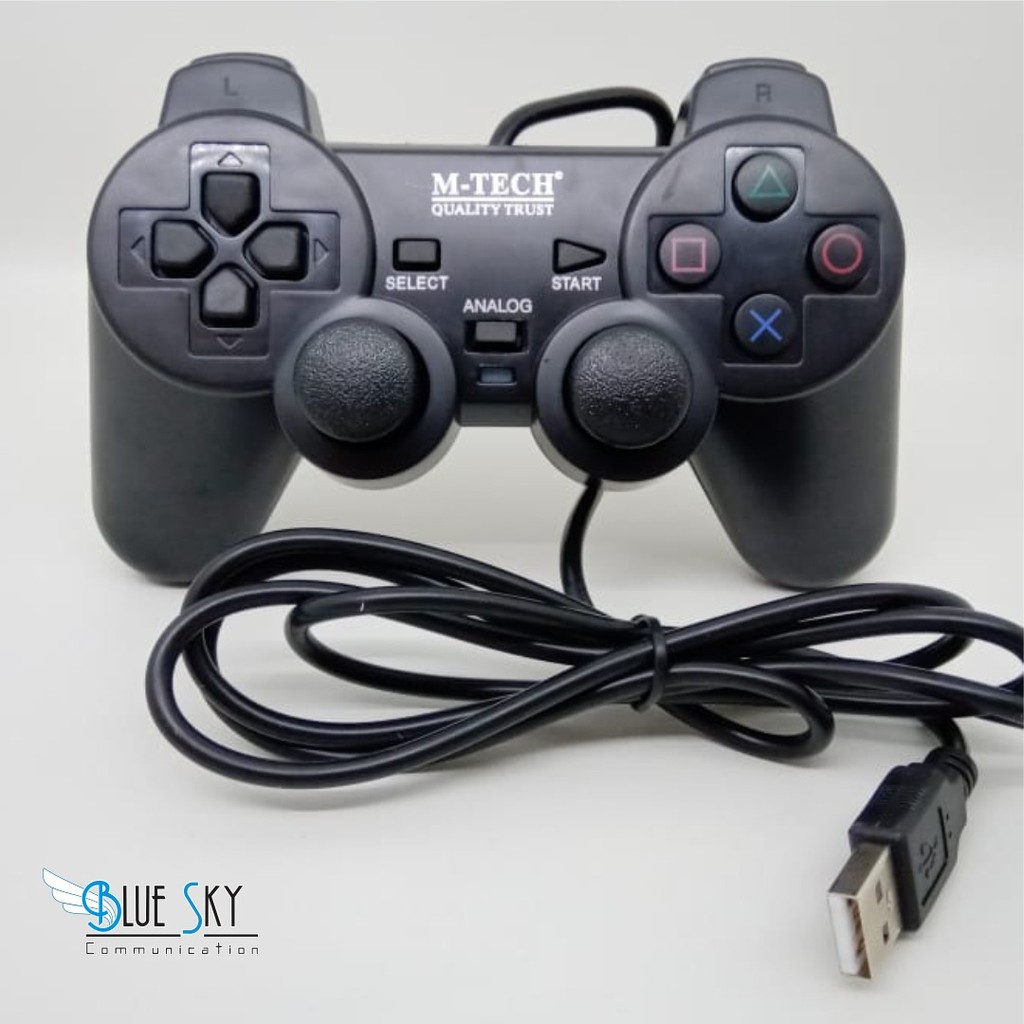 GAMEPAD GETAR ANALOG SINGLE M-TECH