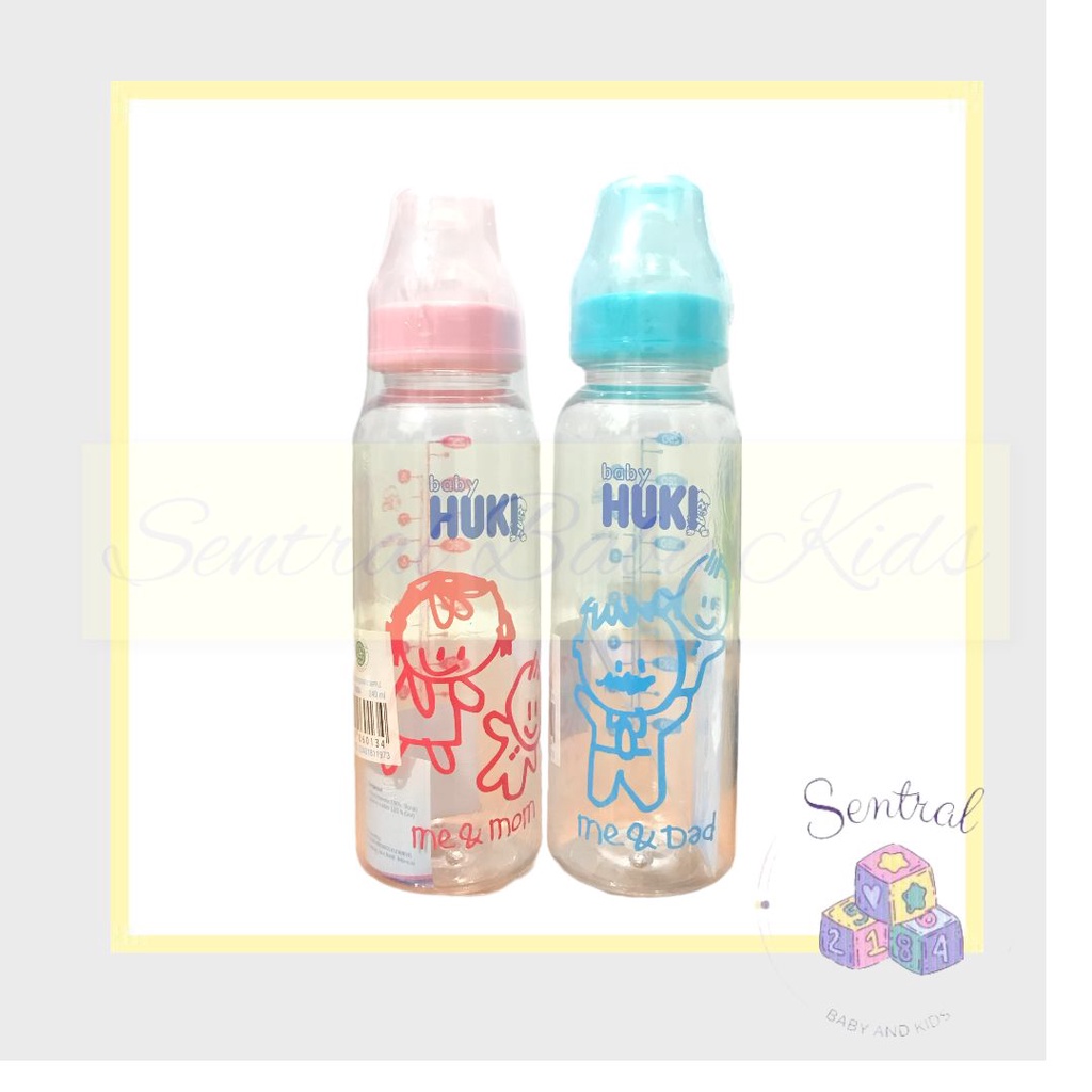Huki Botol Standart Round 250ml