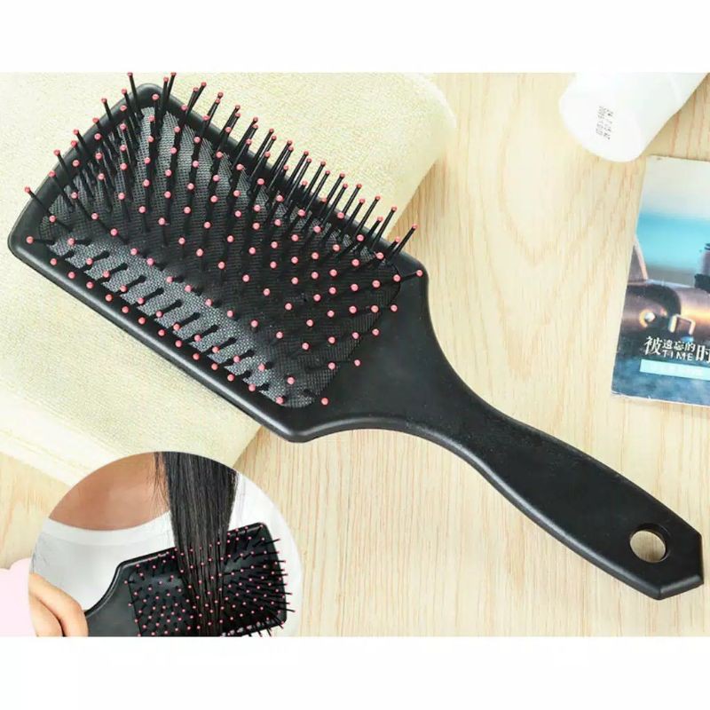 SISIR  JUMBO ANTI RONTOK - hitam