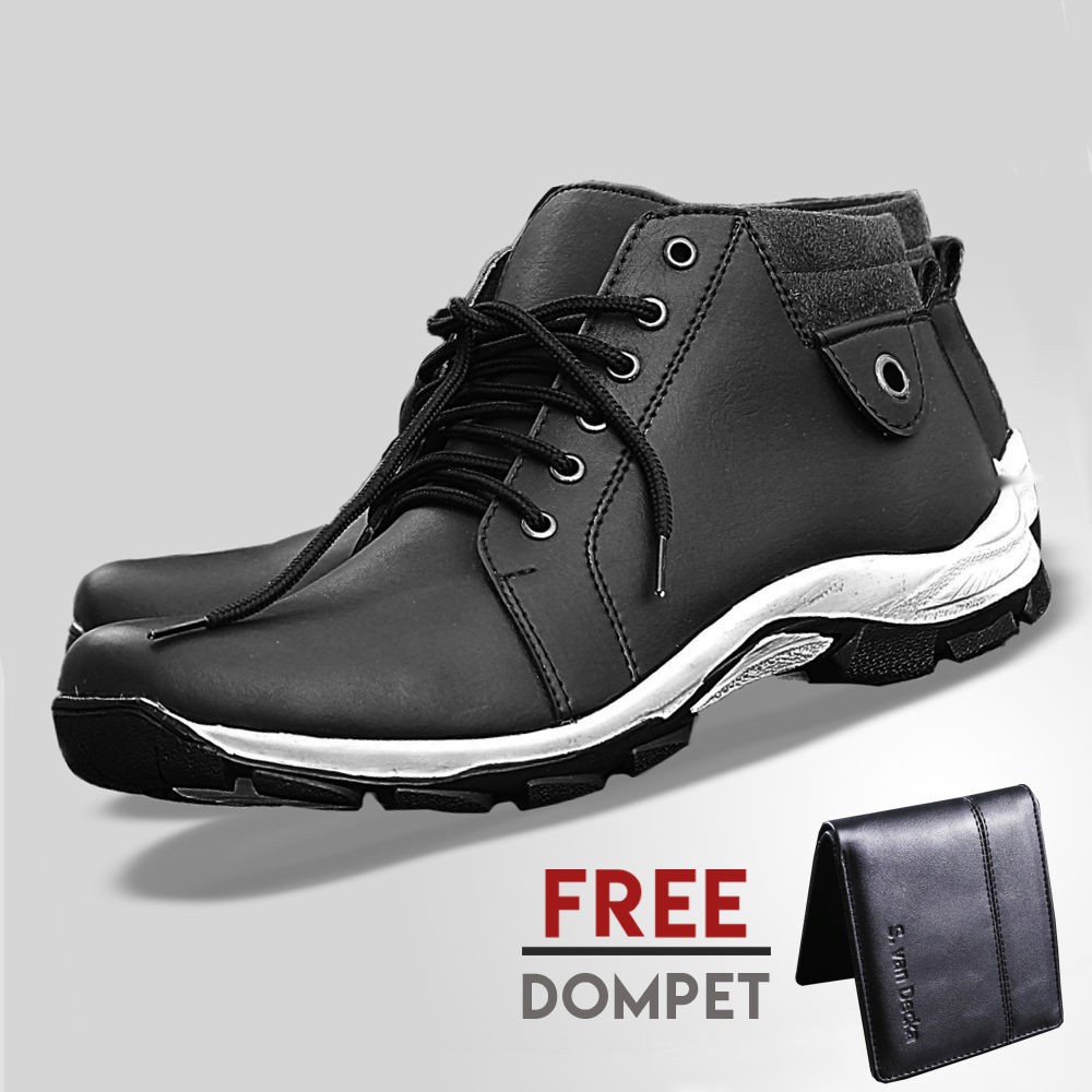 Sepatu Casual Pria Sepatu Kasual Boots Sepatu Casual Boot Sepatu Boot Bot Bots Pria D-WR022T