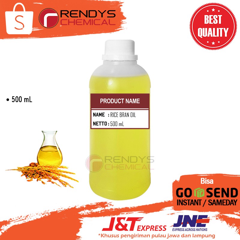 Rice Bran Oil 500mL / Minyak Bekatul / Minyak Dedak Padi 500 mL