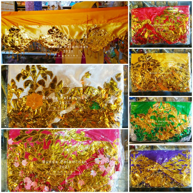 Tirai Pelaminan Ondas Runcing