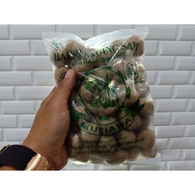 

Bakso daging sapi isi 50 butir rasa enak dan lezat (100% halal & Higienis)