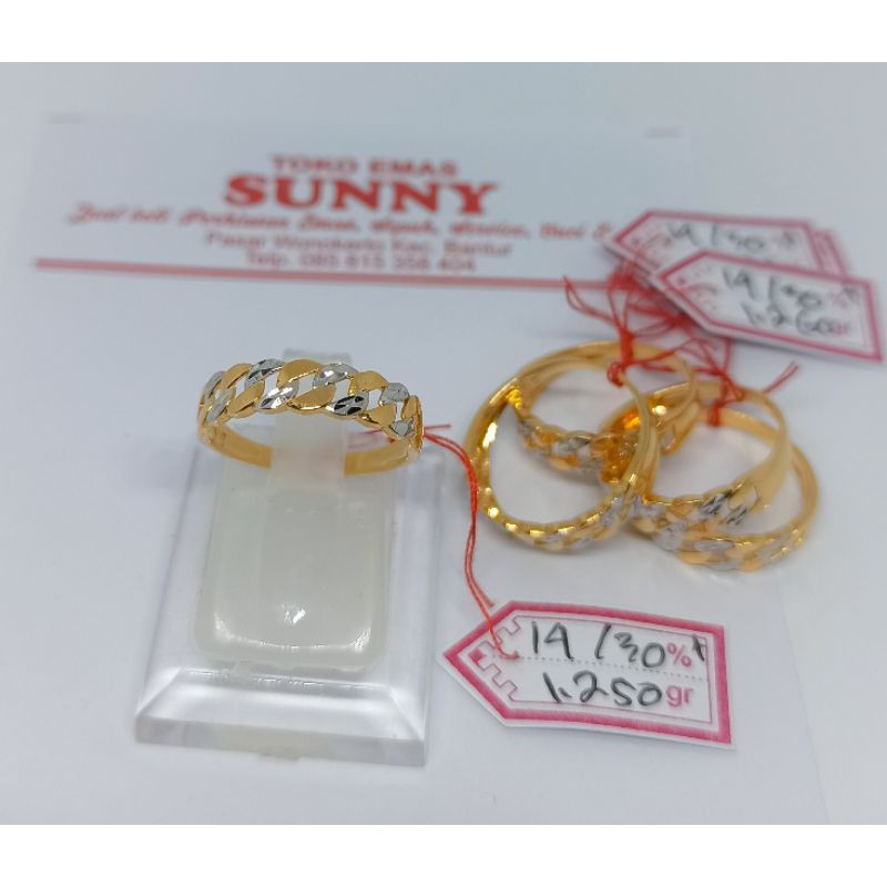 CINCIN RANTAI EMAS KADAR 300%