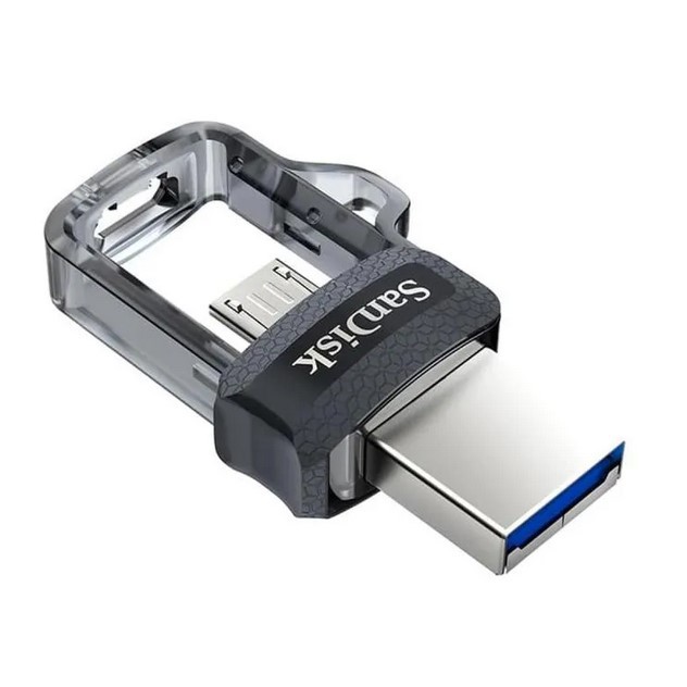 FLASHDISK OTG SANDISK ULTRA DUAL DRIVE M3.0 TYPE MICRO USB 32GB &amp; 64GB ORIGINAL 100%