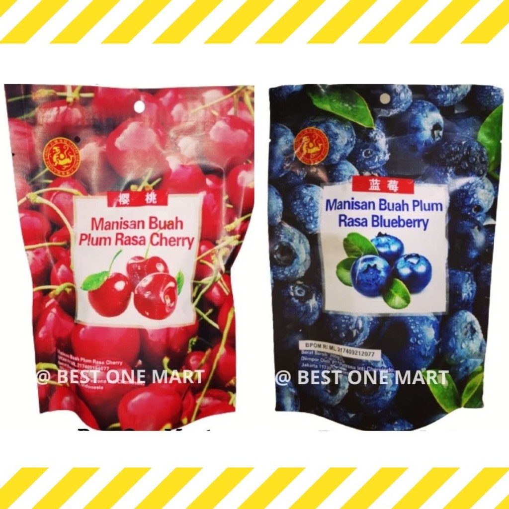 

Manisan Buah Plum Basah Rasa Cherry / Plum Basah Rasa Blueberry Chen Liang Ji