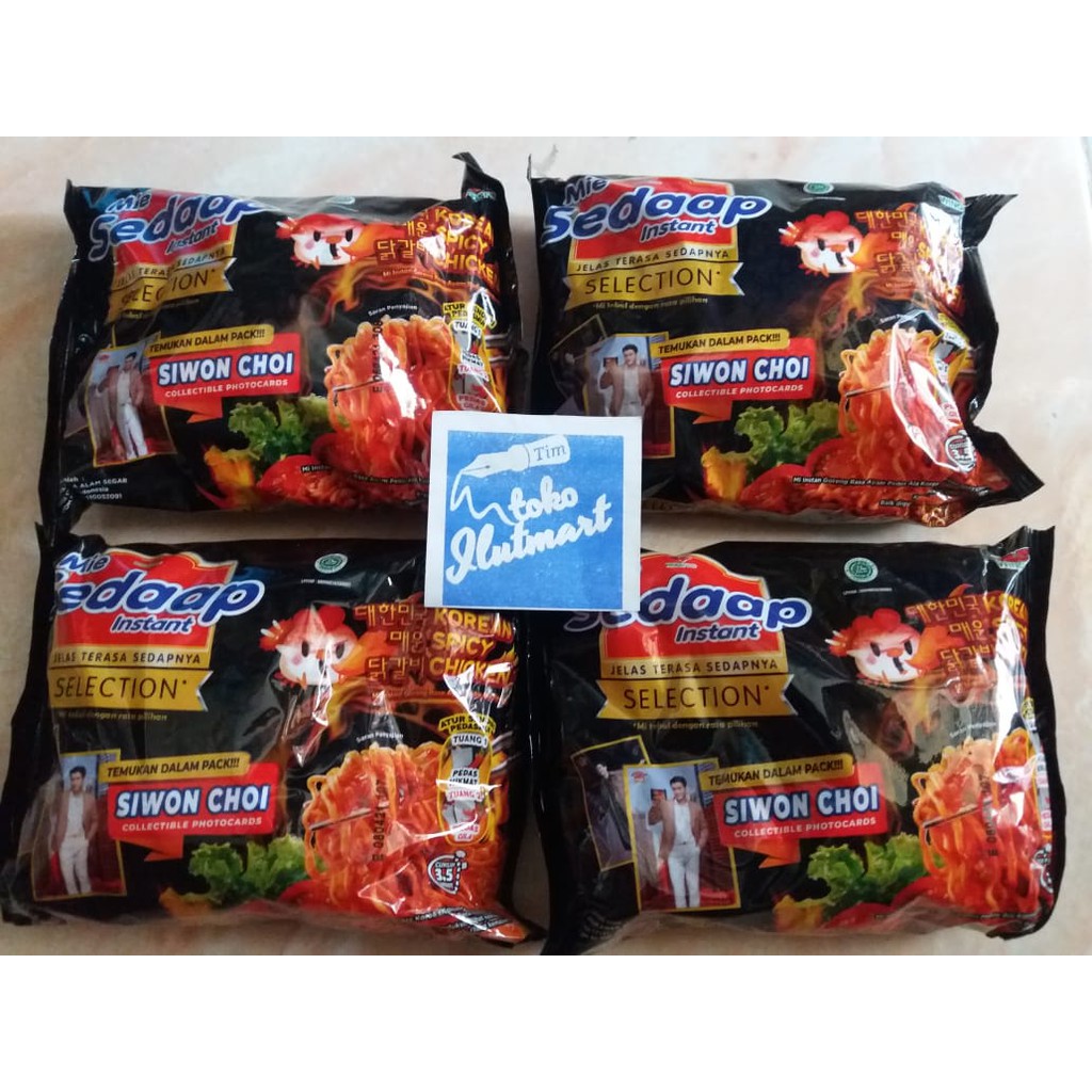 

MIE SEDAP korean spicy chicken 87g. Paket 5pcs