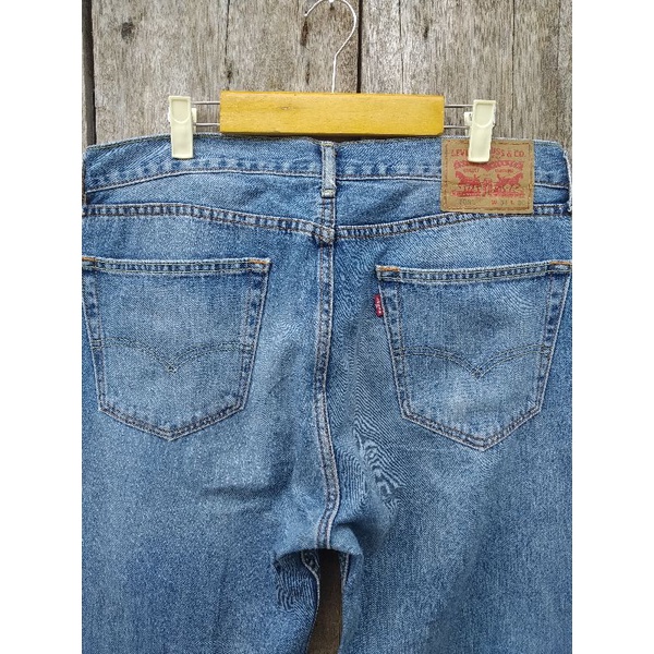 levis 505 biru garmen size 34 made in pakistan second original