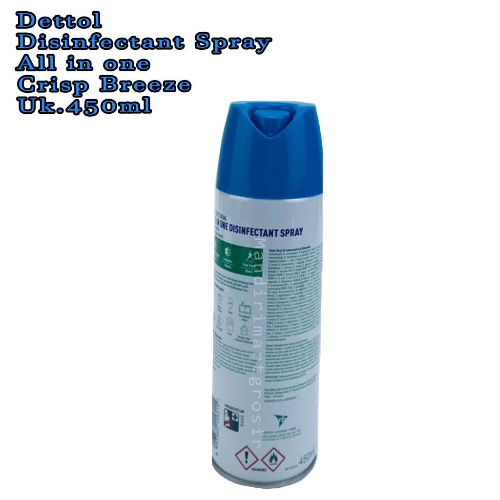 Disinfectant Spray *Dettol * All in one * Crisp Breeze 450ml