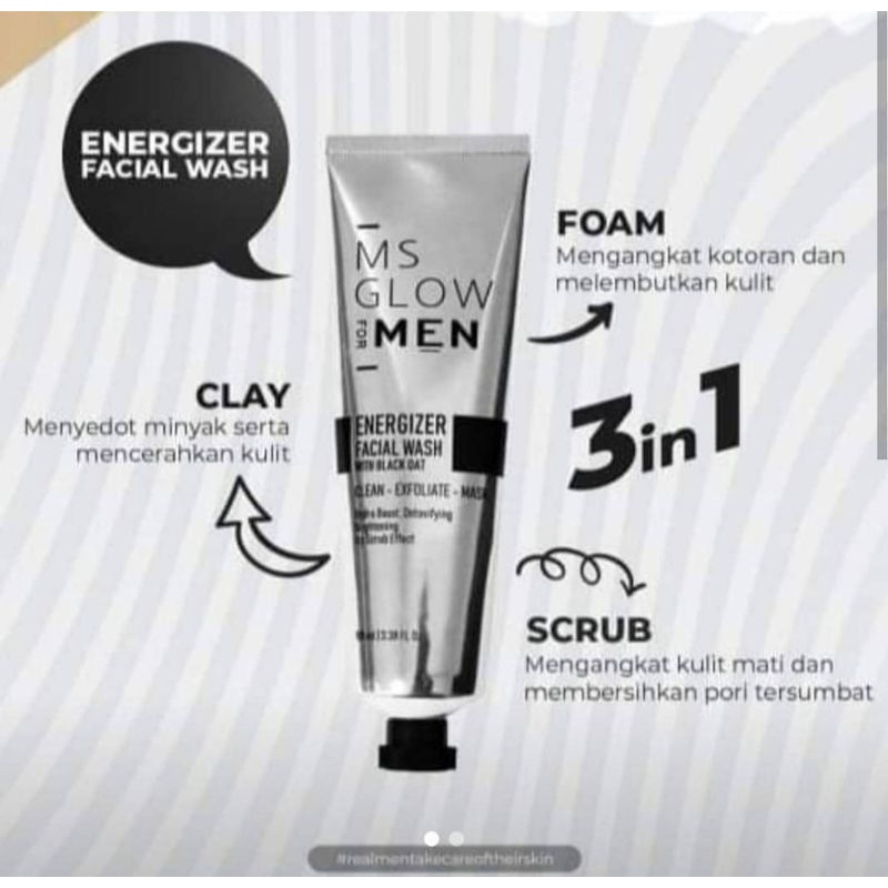 MS Glow Men / Facial Wash MS Glow Men