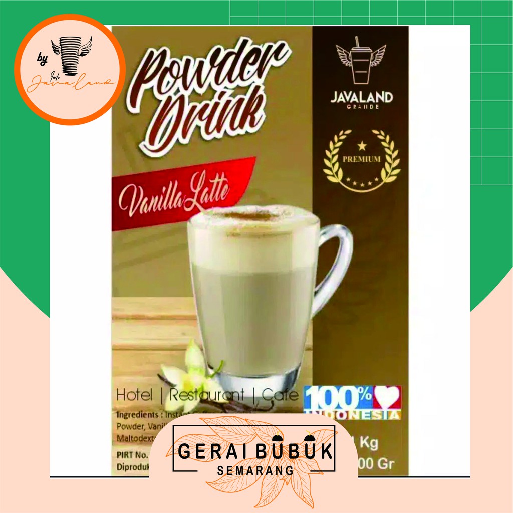

Bubuk Minuman Vanilla Latte Premium