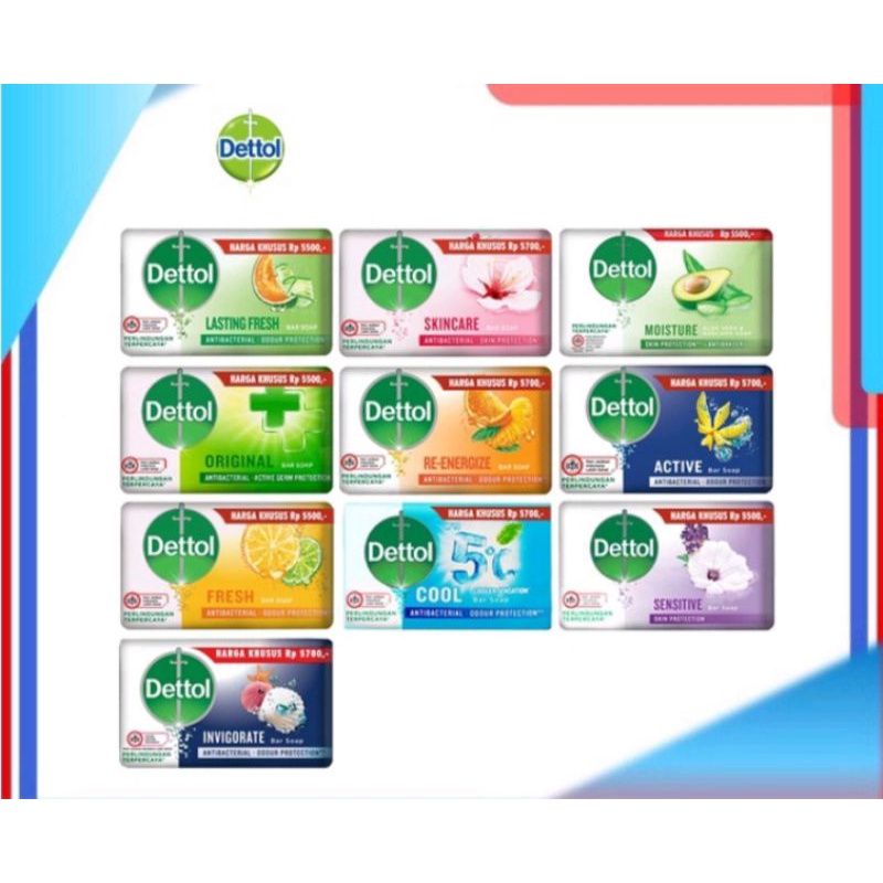 Dettol Sabun Batang 100gr