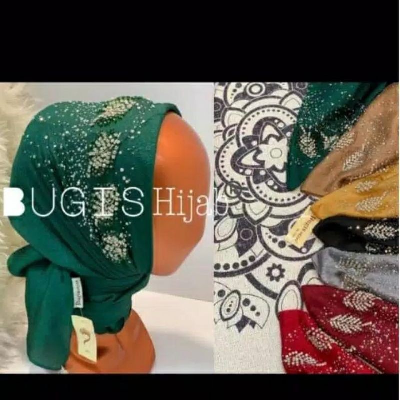 Segi Empat Swarosky Premium balance By.Bugis Hijab