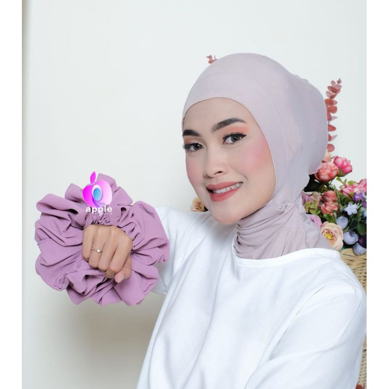 SCRUNCHIE JUMBO SEDANG / Ikat Rambut /  Kunciran Rambut Bervolume