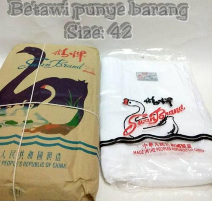 ♠ Kaos Dalam Oblong Lengan Pendek Big Size Swan Brand ✻