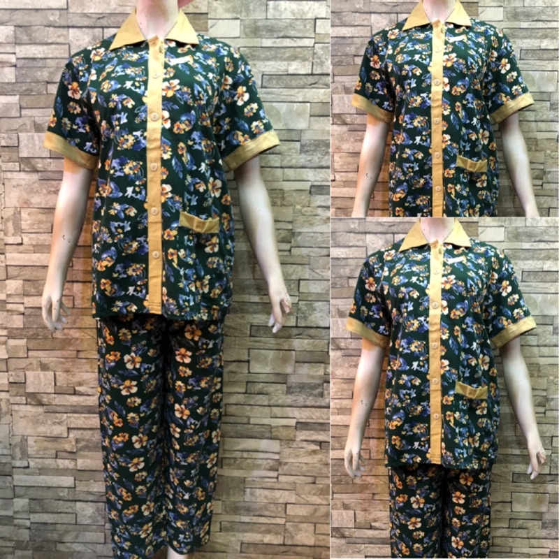 CP FOREVER MAMA SIZE | BAJU TIDUR | PIYAMA | COD-888 Hijau