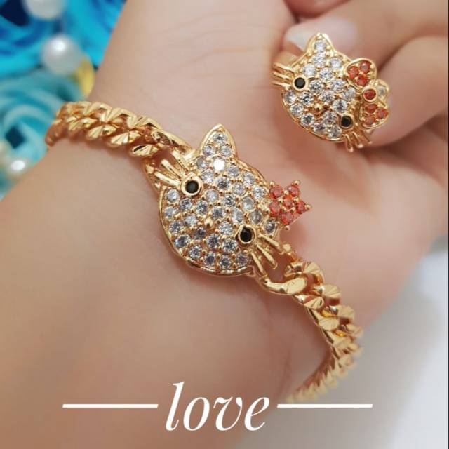 Xuping gelang dan cincin