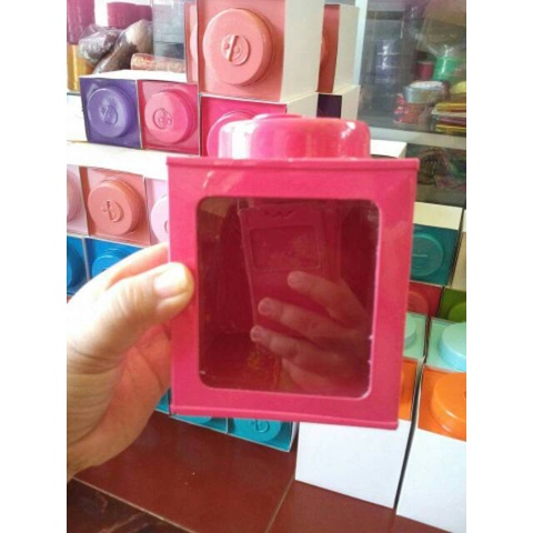 Toples unik size M 9X12cm - toples kerupuk - toples mini - kaleng