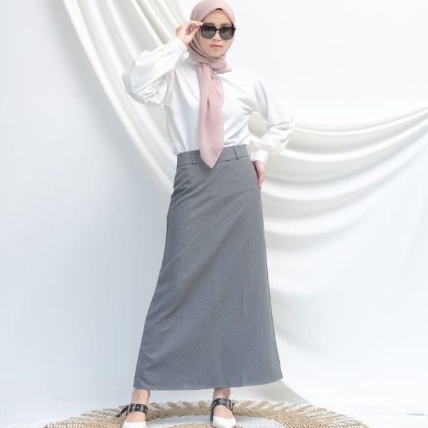 Rok Kerja Model A / Rok Kantor (04)-3