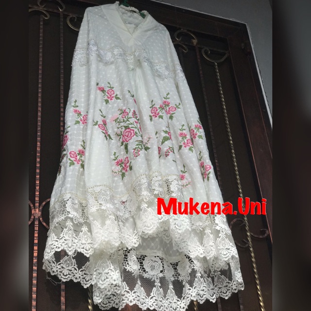 MUKENA PREMIUM BENTOL KOMBINASI BORDIR PADANG