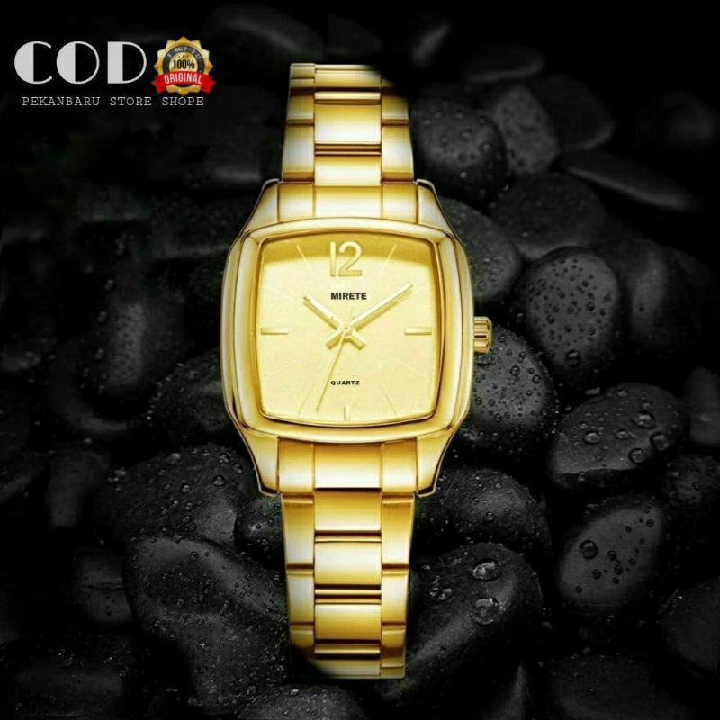 JAM TANGAN IMPORT WANITA/CEWEK FREE BATRAI RANTAI STAINLIS STEL JAM TANGAN KASUAL wanita model oval terbaru jam tangan wanita/cewek terlaris jam tangan wanita murah cod bayar di tempat jam tangan wanita sporty mirete original