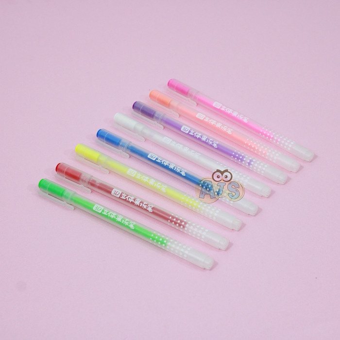 

Pulpen Gel Warna 3D Chosch