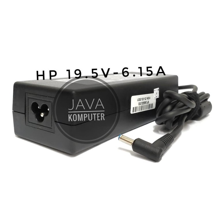 Adaptor Charger Laptop 120W HP ENVY 15 17 TPN-Q173 OMEN 15 732811-002 710415-001HSTNN-CA25