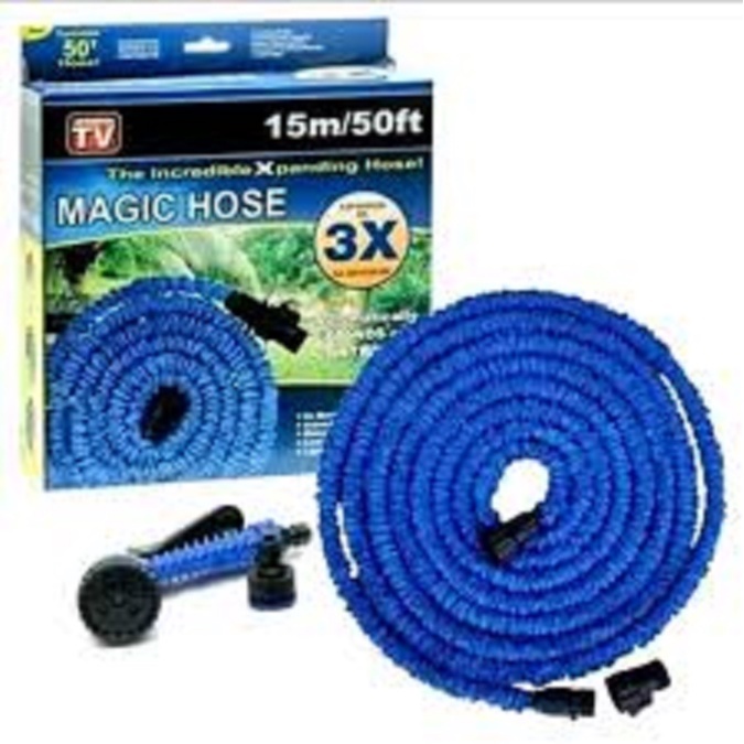 Selang Magic Hose 15 Meter 50 Feet Selang Elastis Semprot Serbaguna