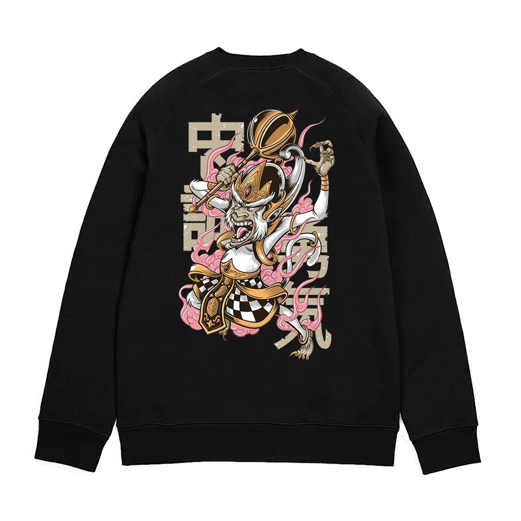 Crewneck Jepang Hanoman Limited Edition / Crewneck Japan / Crewneck Pria / Size M L XL XXL