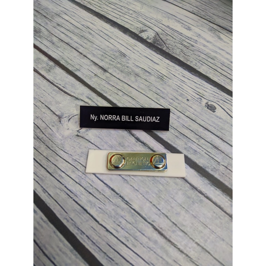 

Name Tag Magnet/Nama Dada Magnet/Papan Nama Dada Magnet Custom