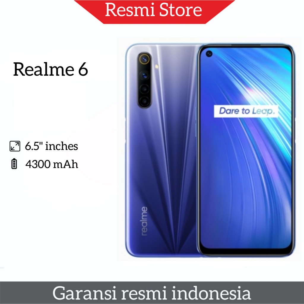 Realme 6 (4GB/128GB & 8GB/128GB) NEW BNIB | Shopee Indonesia