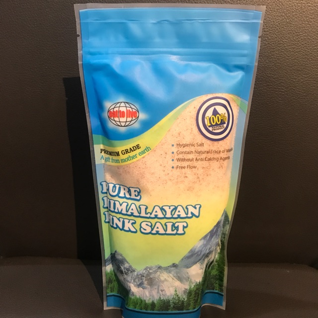 HIMALAYA SALT PREMIUM 500Gram BIRU / GARAM HIMALAYA PREMIUM