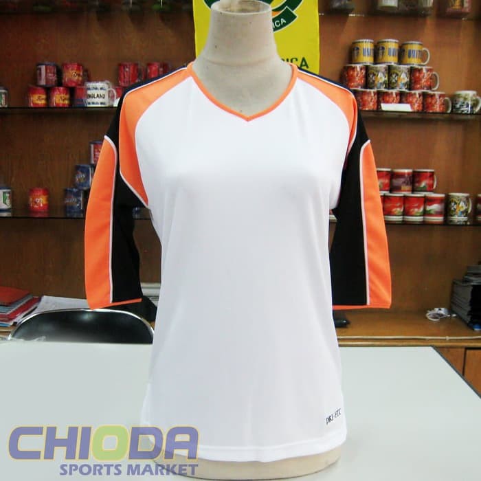 TShirt Kaos Baju Olahraga Senam Badminton Tenis Wanita Chioda 25102