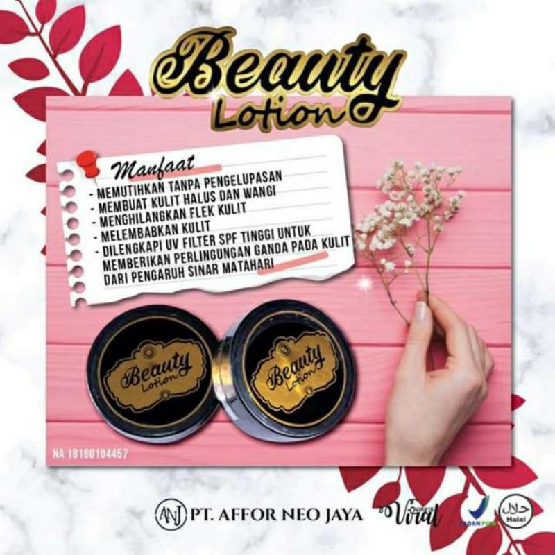 BEAUTY LOTION VIRAL ADVANCE/BEAUTY SCRUB BPOM ORIGINAL 100%